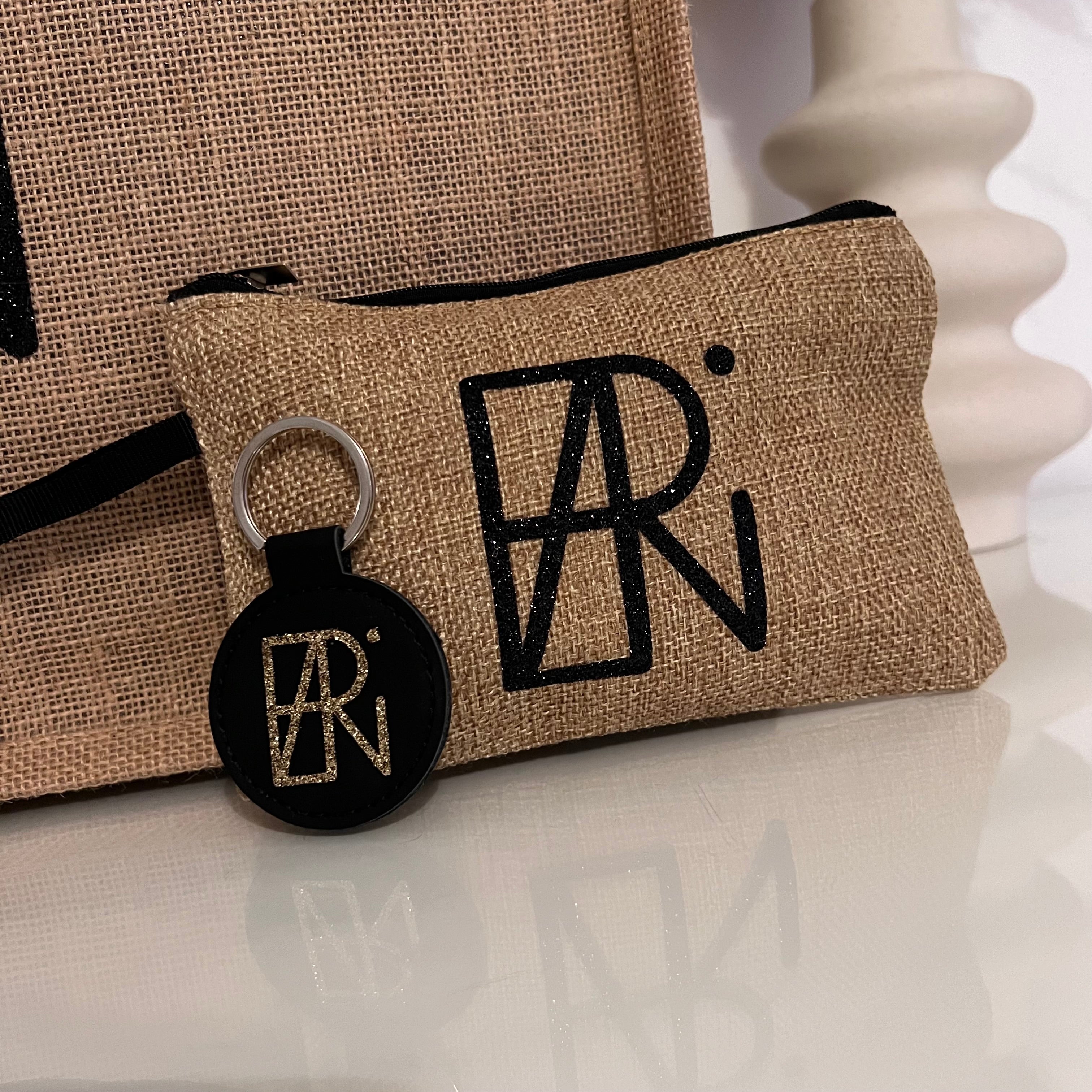 Porte Clé Personnalisé avec Prénom en Logo