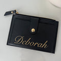 Porte monnaie avec porte carte personnalisé avec prénom