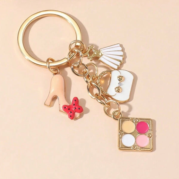 Porte-Clés Girly Doré