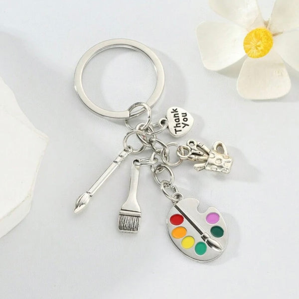 Porte-Clés Artiste Argenté