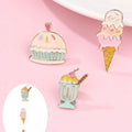 Ensemble de 3 Pin’s Glaces Gourmandes
